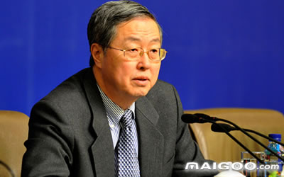 周小川,中國人民銀行行長 