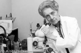 神經生物學家，麗塔萊維蒙塔爾奇尼，最長壽的諾貝爾獎女得主