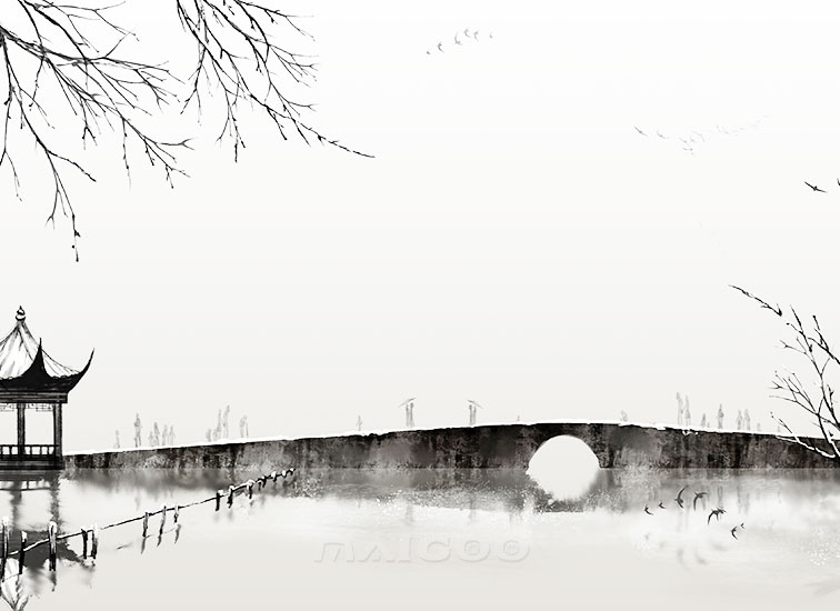 杭州的斷橋殘雪