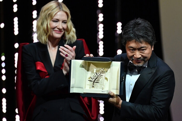 日本導演是枝裕和獲金棕櫚獎