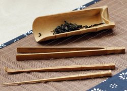 竹制理茶器